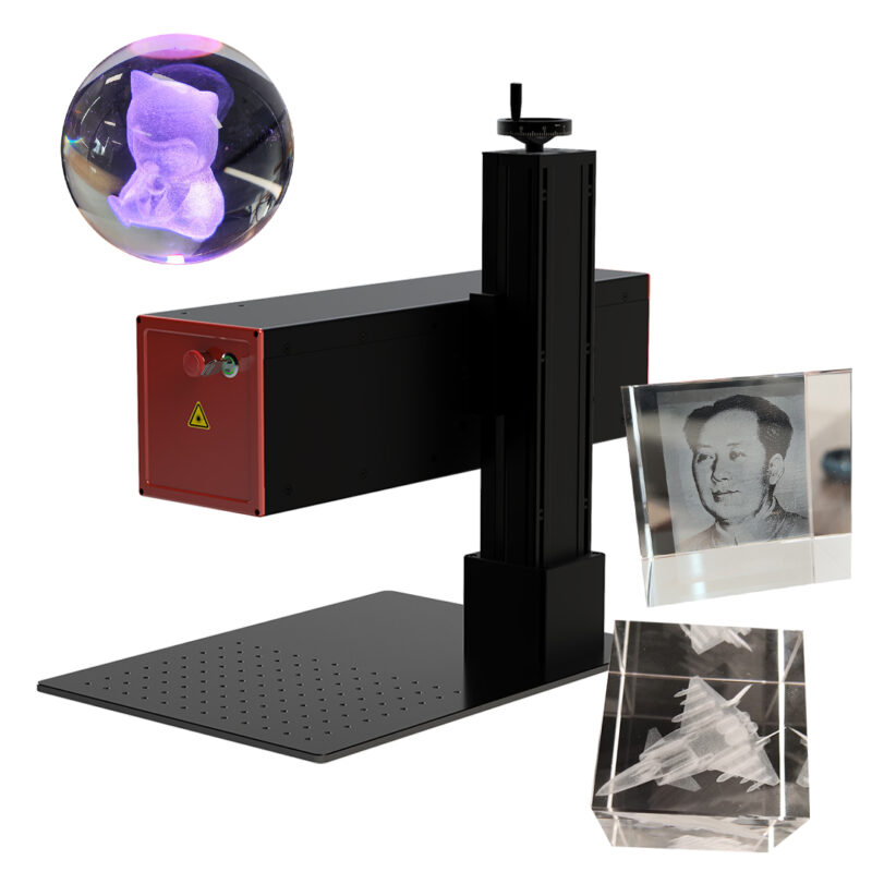 Ki5 3D crystal ball block inner subface laser engraver